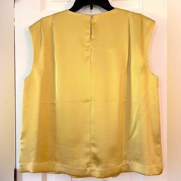 ALFANI Women's Yellow Gold 3-piece dressy outfit. Pants XL, Top XL, Blazer XL - Picture 5 of 16
